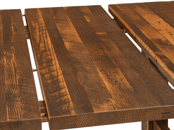 Dining table with leaves